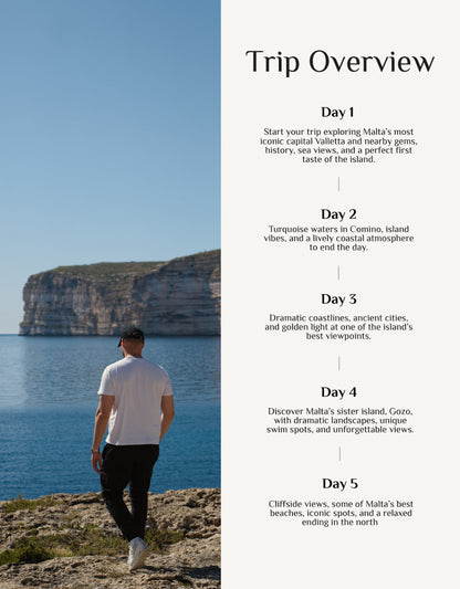 5 Day Malta Itinerary
